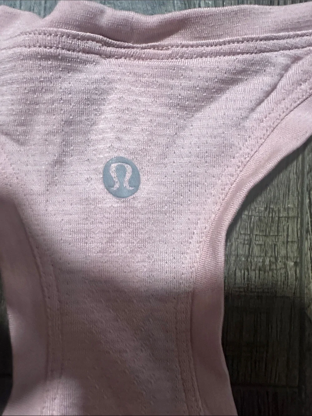 lululemon athletica Light Pink Racerback Tank